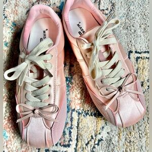 Satin Ballet Sneakers
